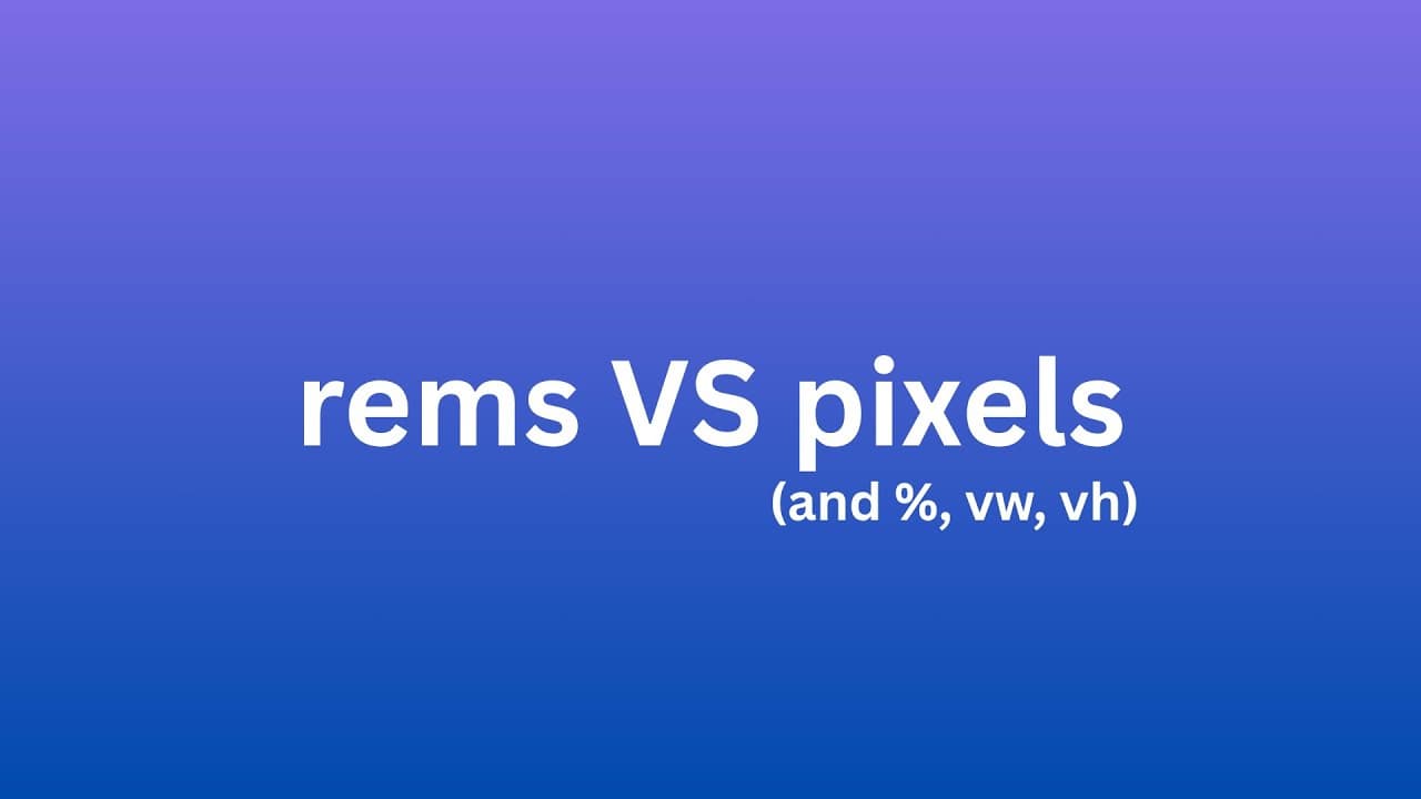 write your text in rems. thank me later. Thumbnail