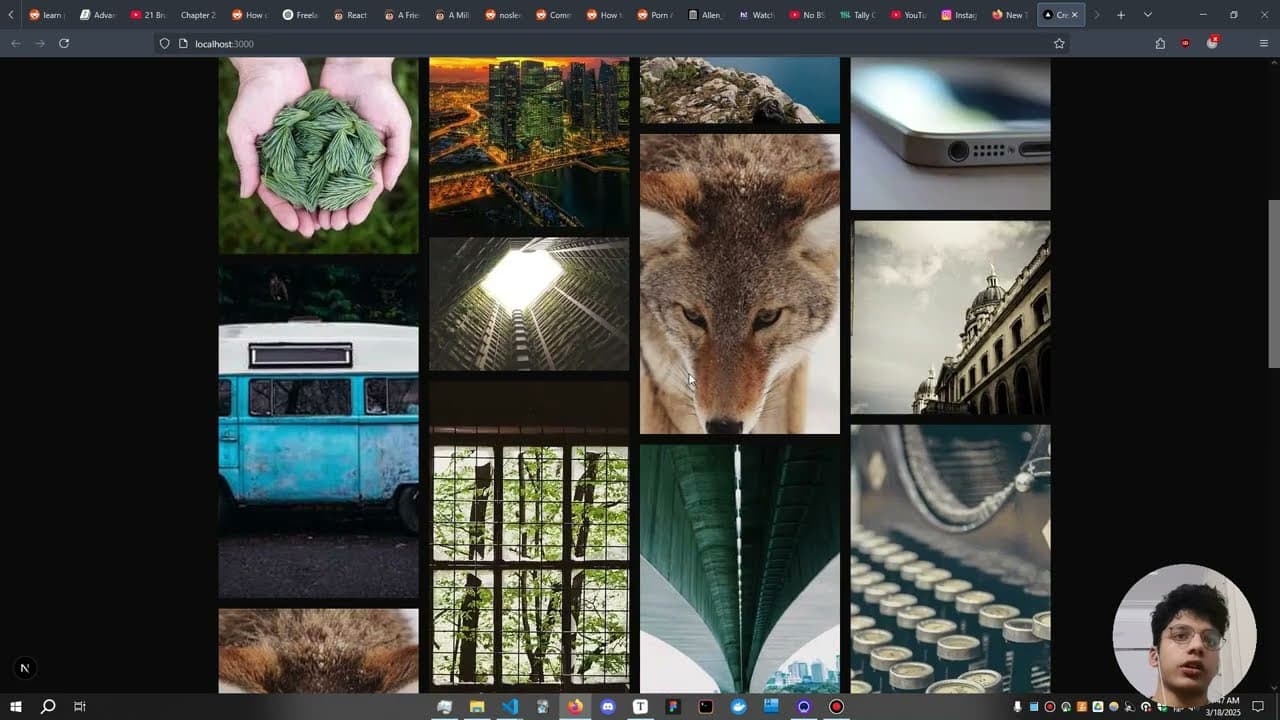 Tailwind Masonry Grid Layout Tutorial - Fully Responsive Thumbnail