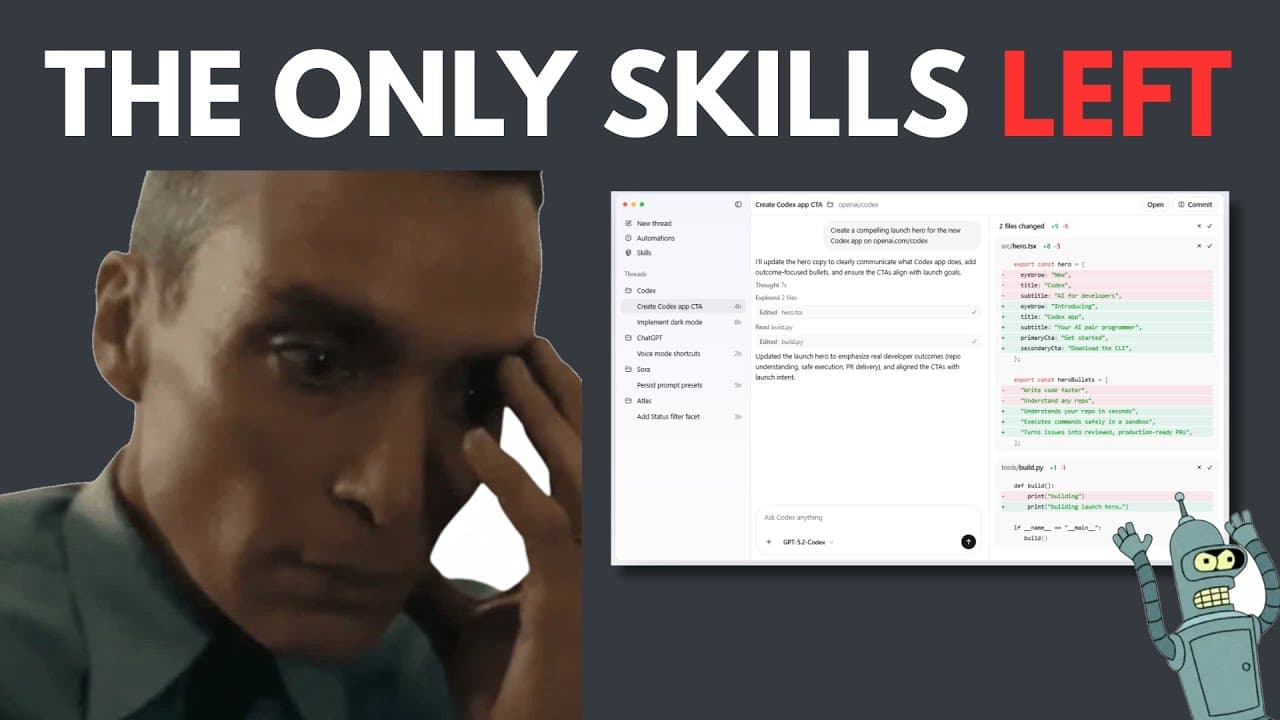 AI replaced coding, here's what's left now Thumbnail