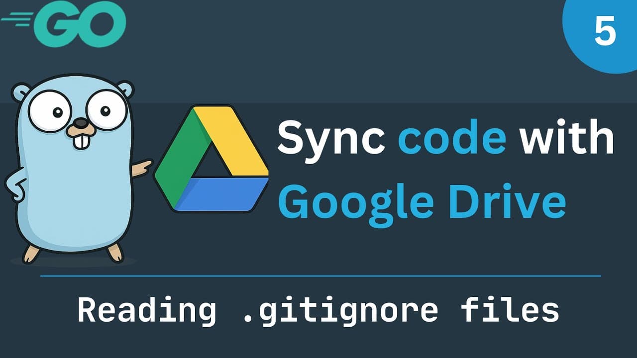 Syncing projects with Google Drive - Part 5 (Reading .gitignore files) Thumbnail