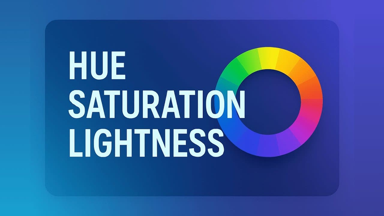 why HSL colors are the best Thumbnail