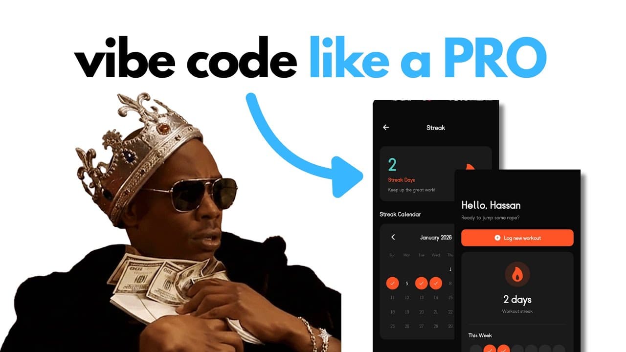 How to vibe code LIKE A PRO Thumbnail