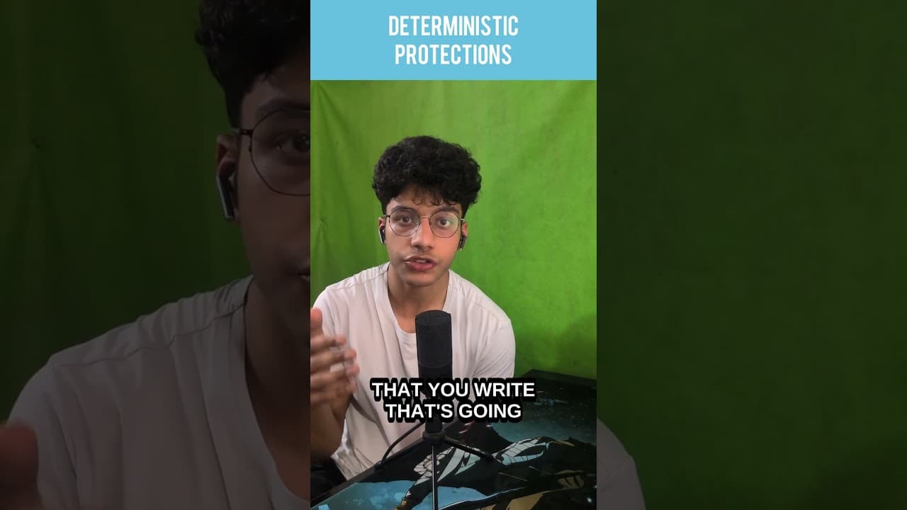 build deterministic protections into your workflows Thumbnail