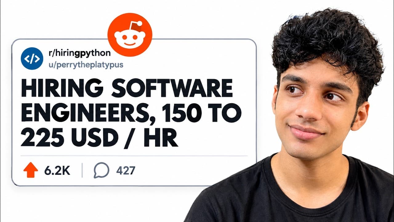 Applying To Jobs On Reddit In Easy Mode Thumbnail