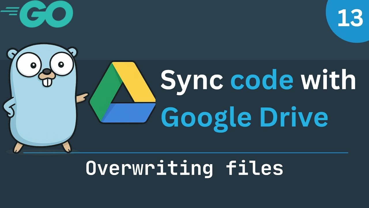 Syncing projects with Google Drive - Part 13 (Overwriting files) Thumbnail