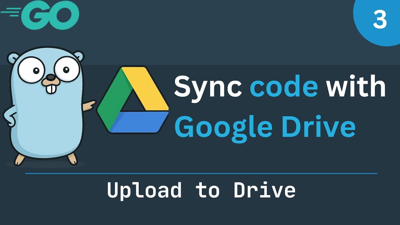 Syncing projects with Google Drive - Part 3 (Upload to Drive) Thumbnail