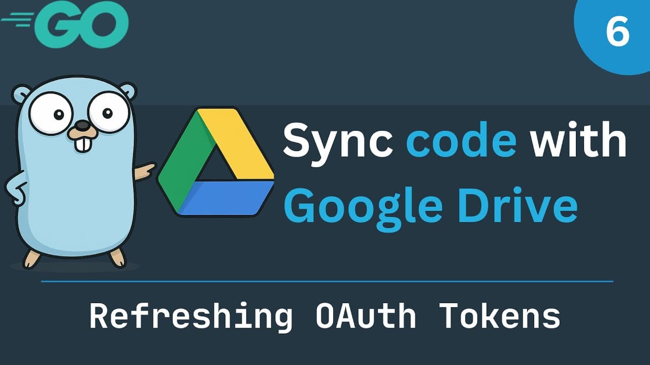 Syncing projects with Google Drive - Part 6 (Refreshing OAuth Tokens) Thumbnail