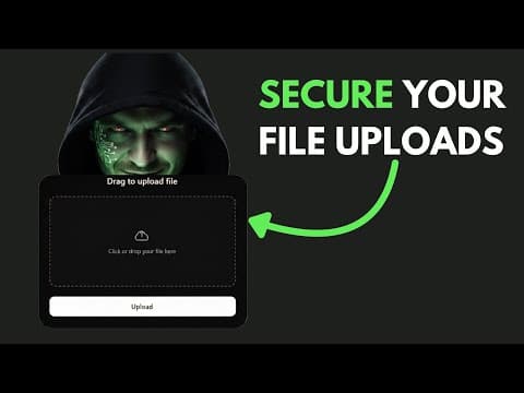 Guys, please secure your file uploads (this is how) thumbnail