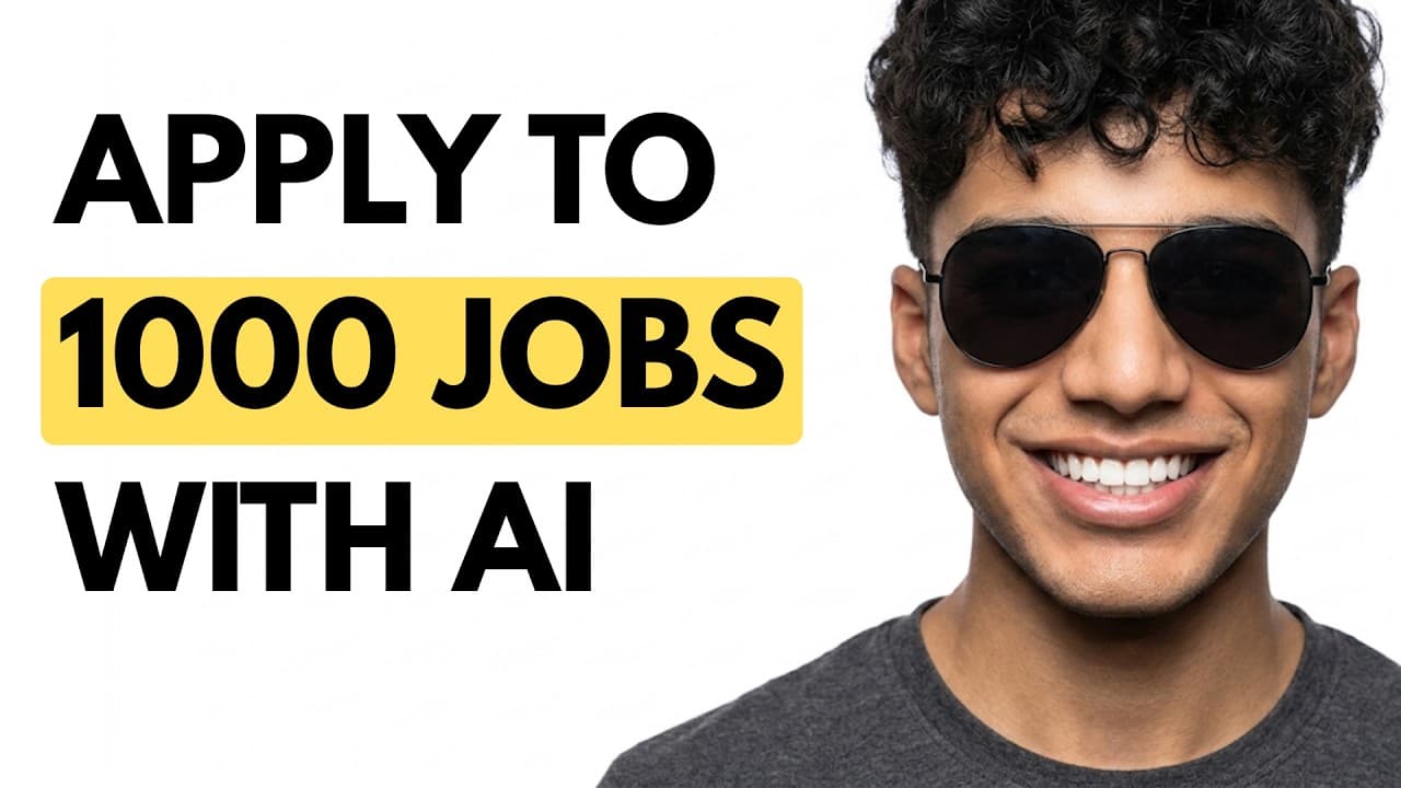 How To Apply To 1000 Jobs In 1 Hour With Ai Thumbnail