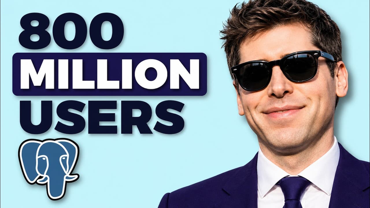 800 million users, 1 database Thumbnail