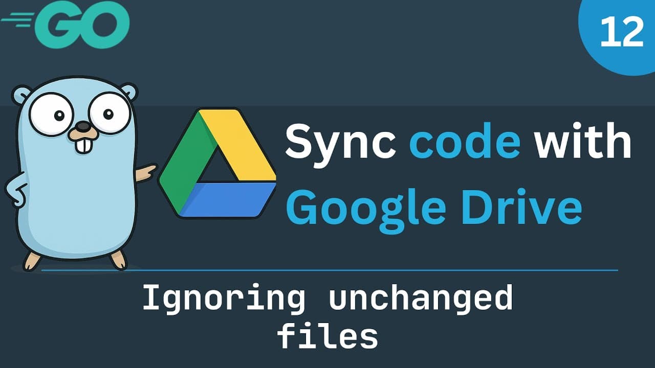 Syncing projects with Google Drive - Part 12 (Ignoring unchanged files) Thumbnail