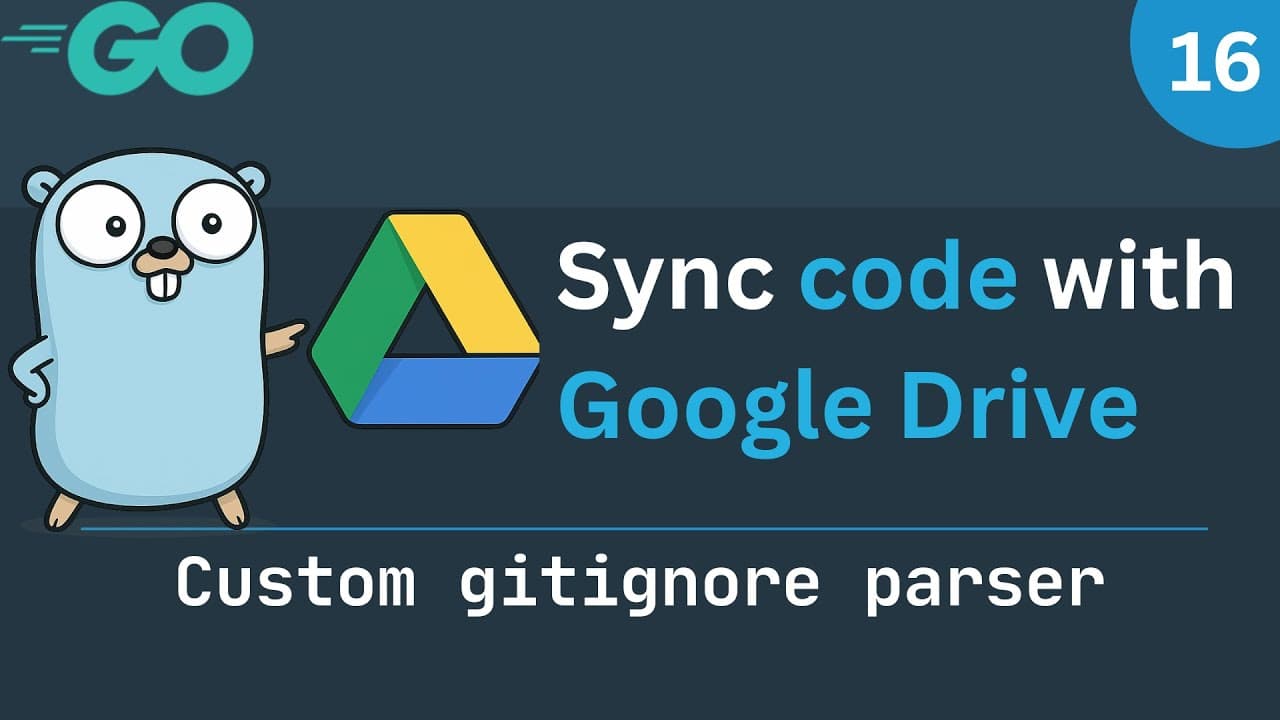 Syncing projects with Google Drive - Part 16 (Custom gitignore parser) Thumbnail
