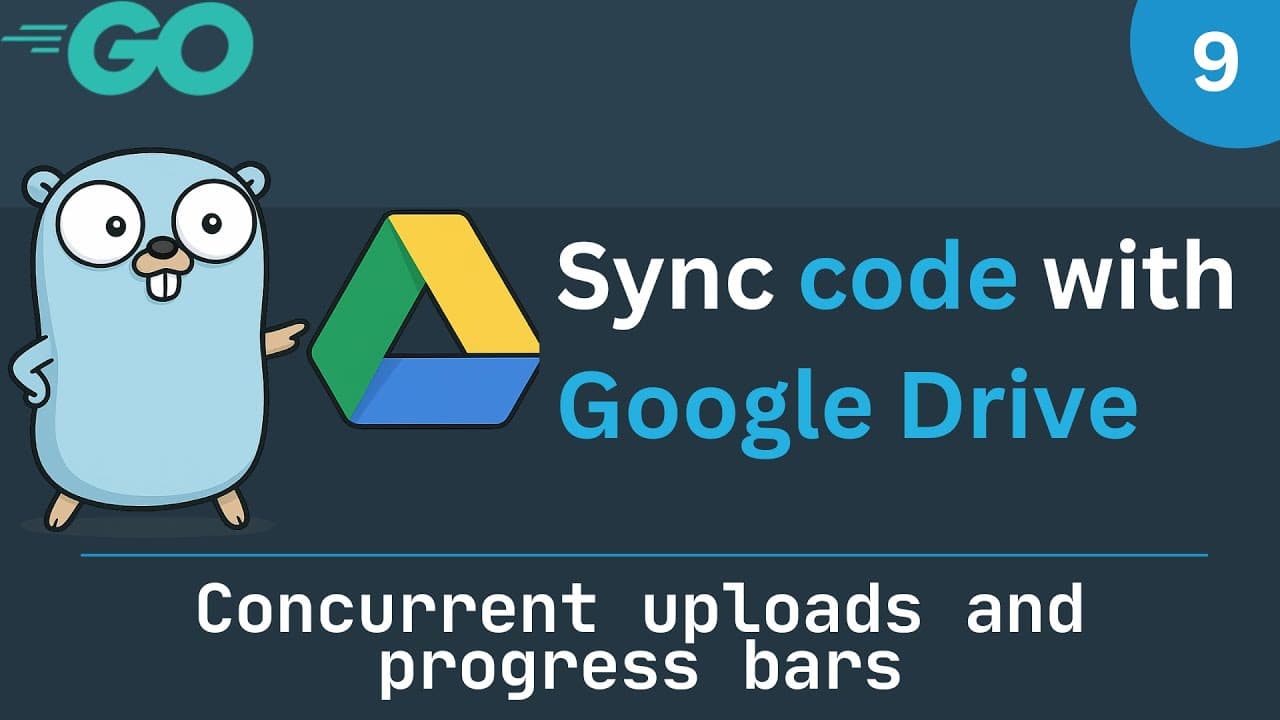 Syncing projects with Google Drive - Part 9 (Concurrent uploads and progress bars) Thumbnail