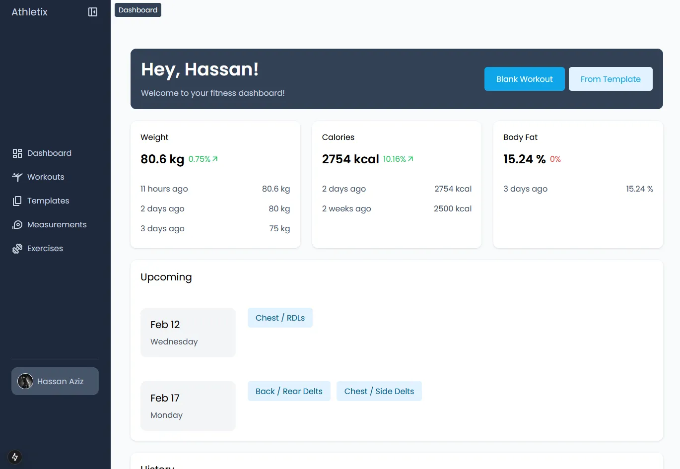 Athletix main project photo