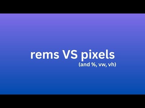 Write your text in rems. Thank me later. thumbnail