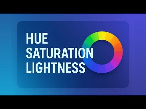 Why HSL colors are the best thumbnail