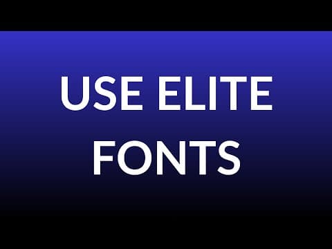 This is how you actually pick good fonts (even as a newbie designer) thumbnail