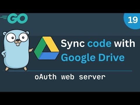 Syncing projects with Google Drive - Part 19 (oAuth web server) thumbnail