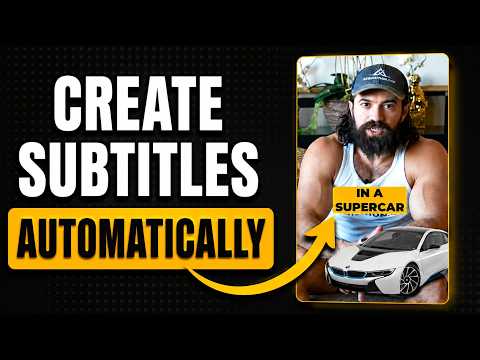 Auto captions with AI (for FREE!) thumbnail