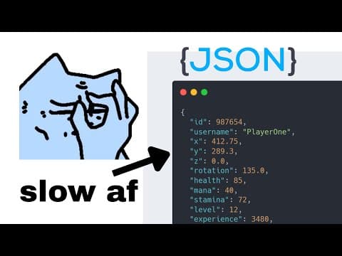 JSON is slow, use this instead thumbnail