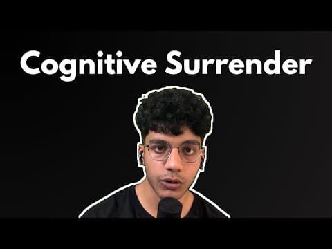 AI will be the death of society thumbnail