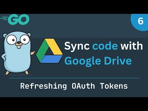 Syncing projects with Google Drive - Part 6 (Refreshing OAuth Tokens) thumbnail