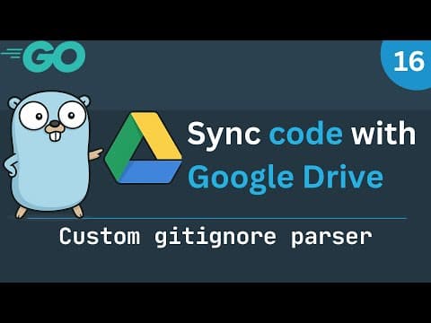 Syncing projects with Google Drive - Part 16 (Custom gitignore parser) thumbnail