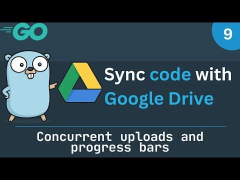 Syncing projects with Google Drive - Part 9 (Concurrent uploads and progress bars) thumbnail