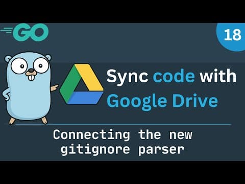 Syncing projects with Google Drive - Part 18 (Connecting the new gitignore parser) thumbnail
