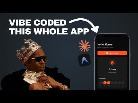 My experience vibe coding an entire app (as a real software engineer) thumbnail