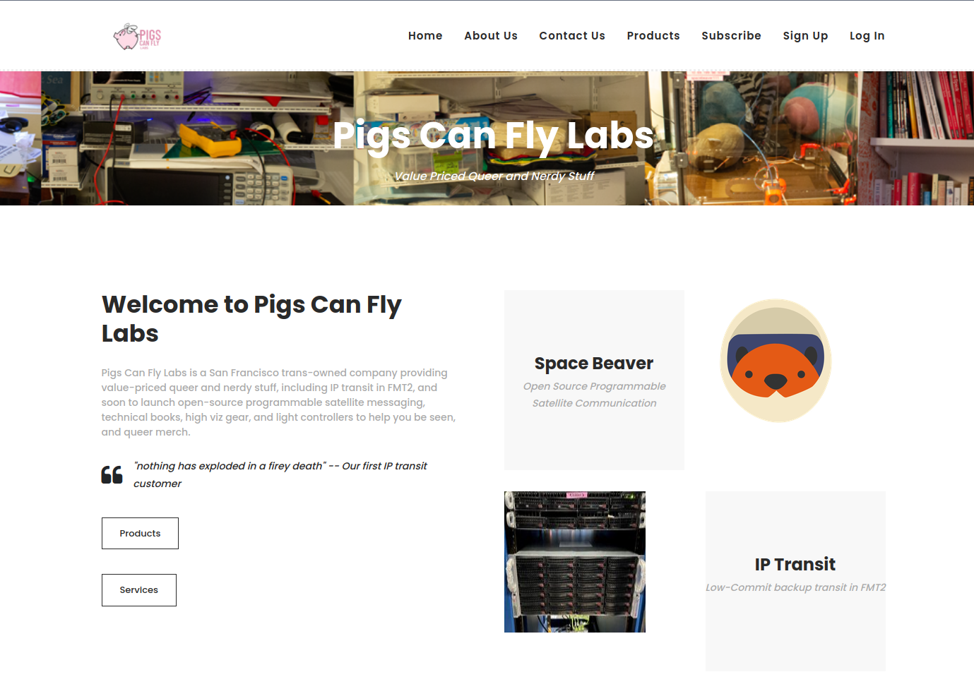 Pigs Can Fly Labs main project photo